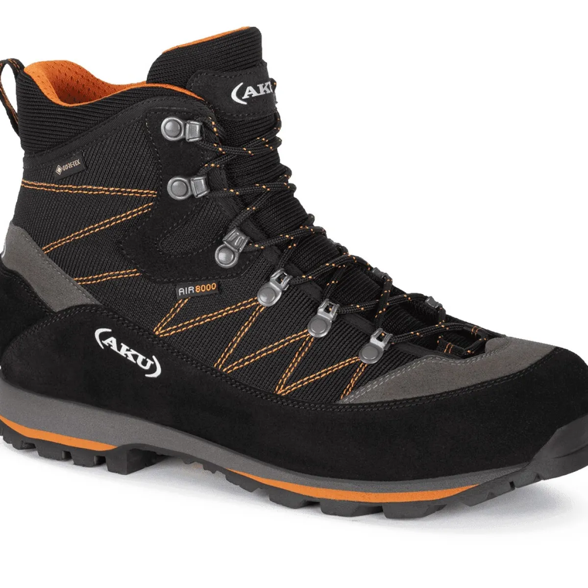 AKU Trekker Lite III Wide GTX trekking shoes Black/Orange New