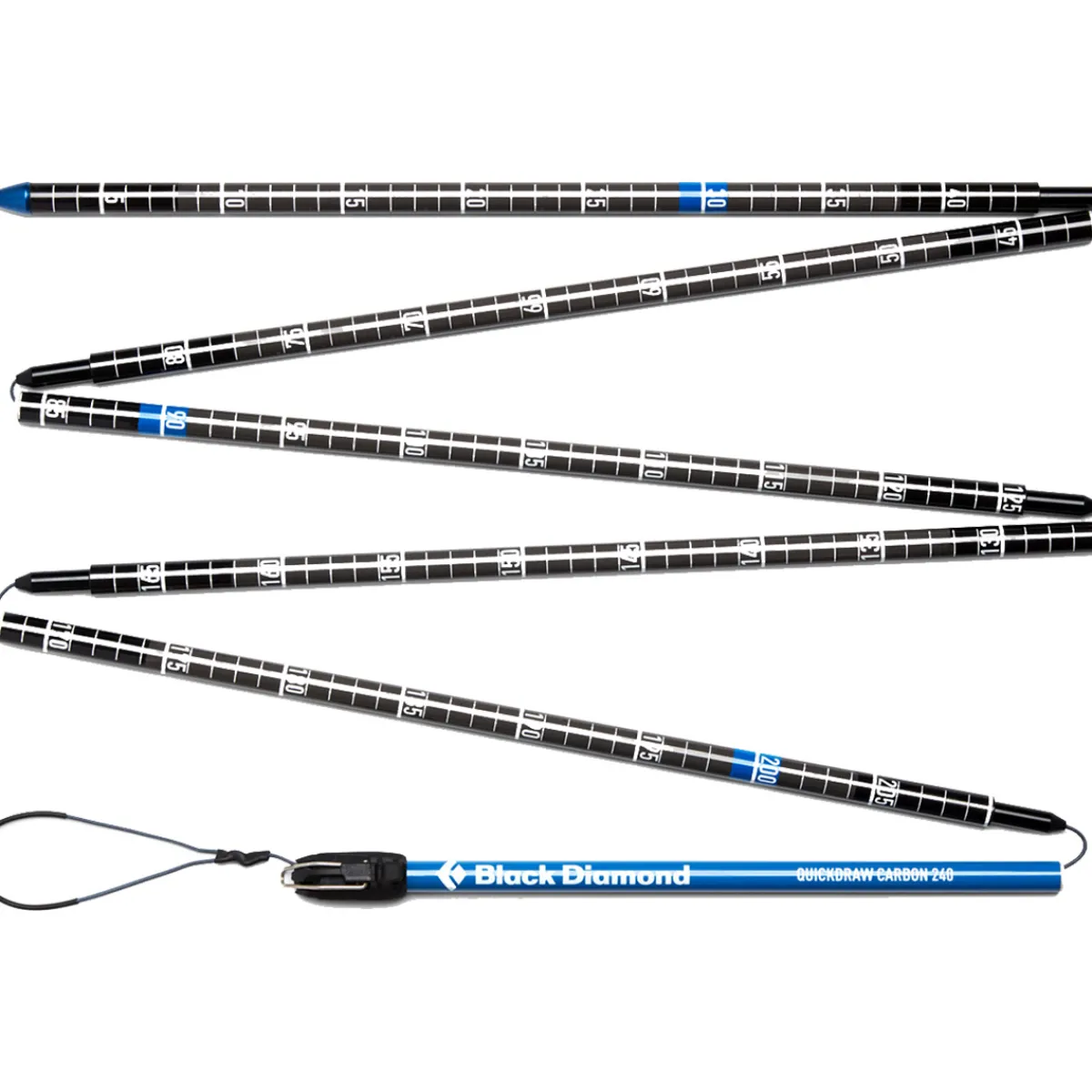 Black Diamond BD Quickdrow Carbon Probe 240 avalanche probe Best Sale