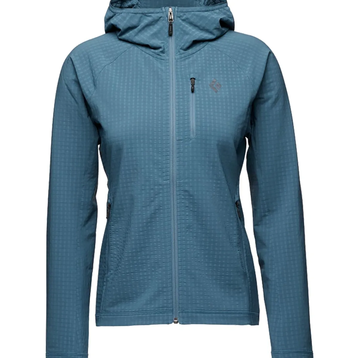 Black Diamond BD W Coefficient Storm Full Zip Hoody women's hoody Creek Blue New