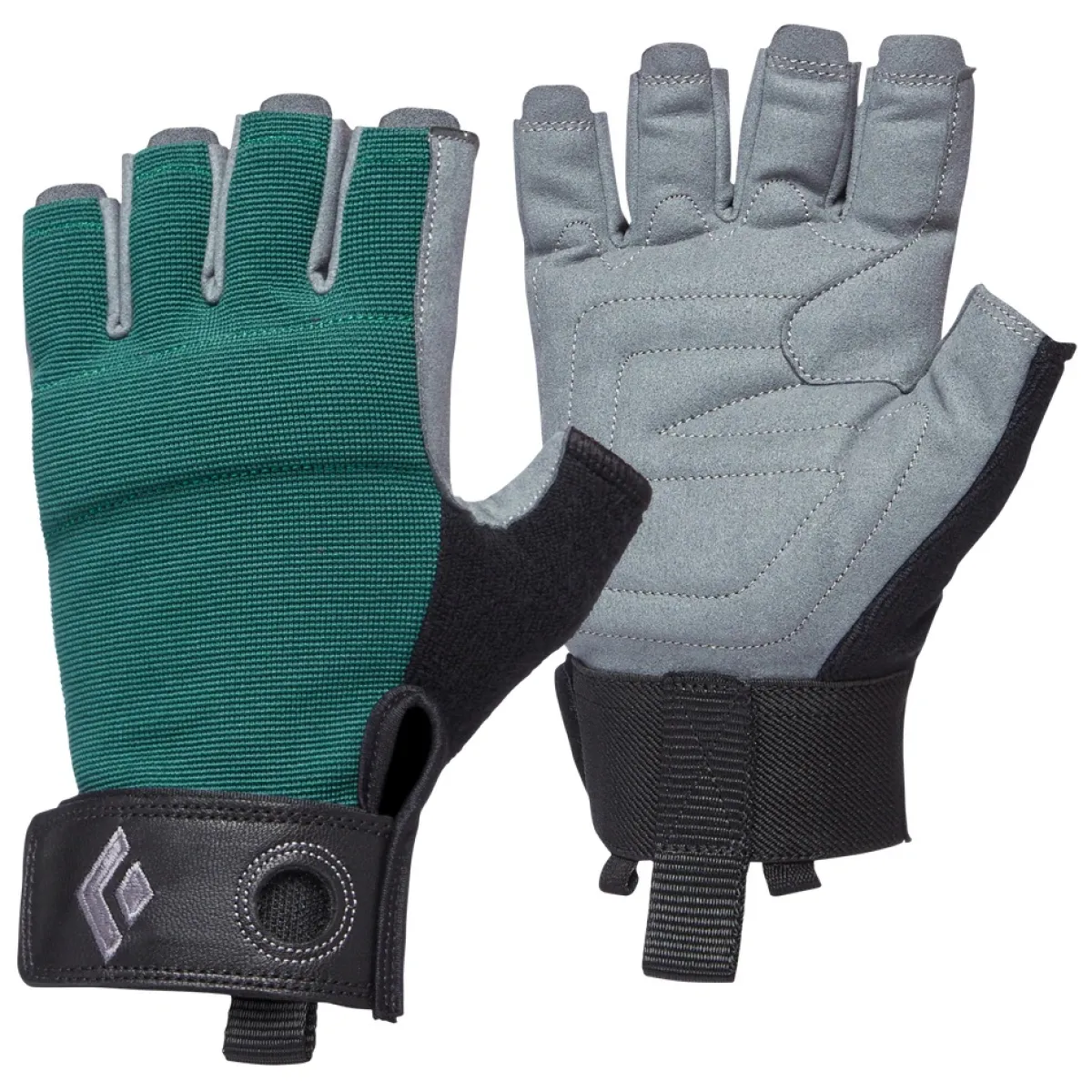 Black Diamond BD W Crag Half-Finger Glove women's belay and via ferrata gloves Raging Sea Best Sale