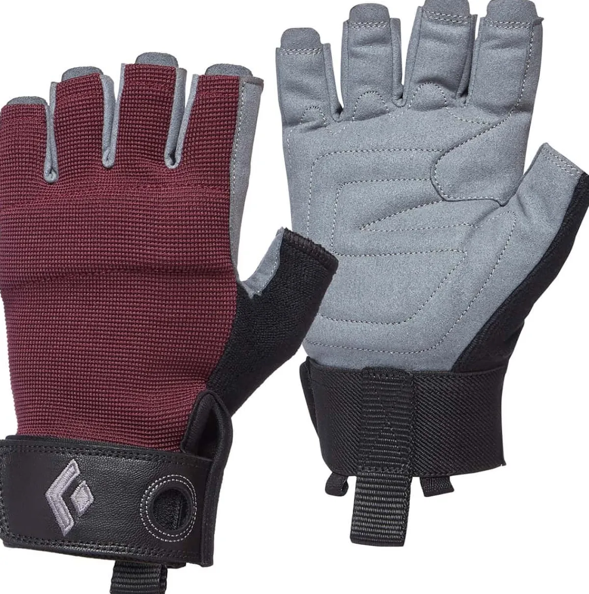 Black Diamond BD W Crag Half-Finger Glove women's belay and via ferrata gloves Raging Sea Best Sale
