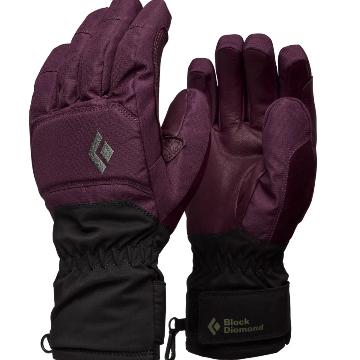 Black Diamond BD W Mission Glove women's ski gloves Black Fashion