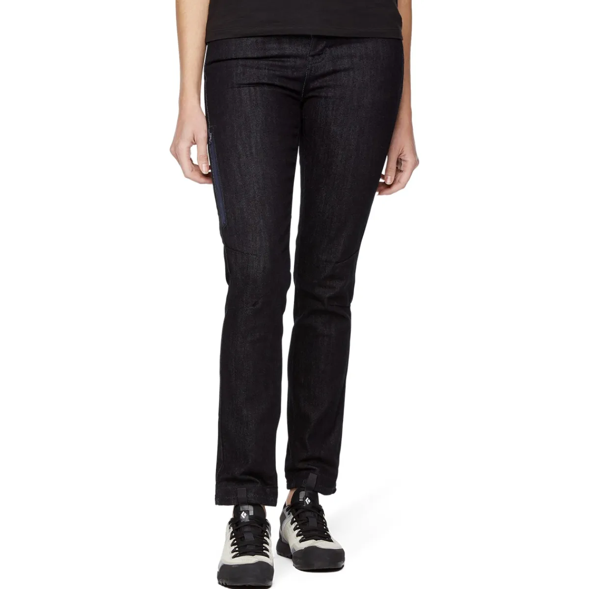 Black Diamond BD W Mission Wool Denim Pants women's pants Dark Indigo Rinse Cheap