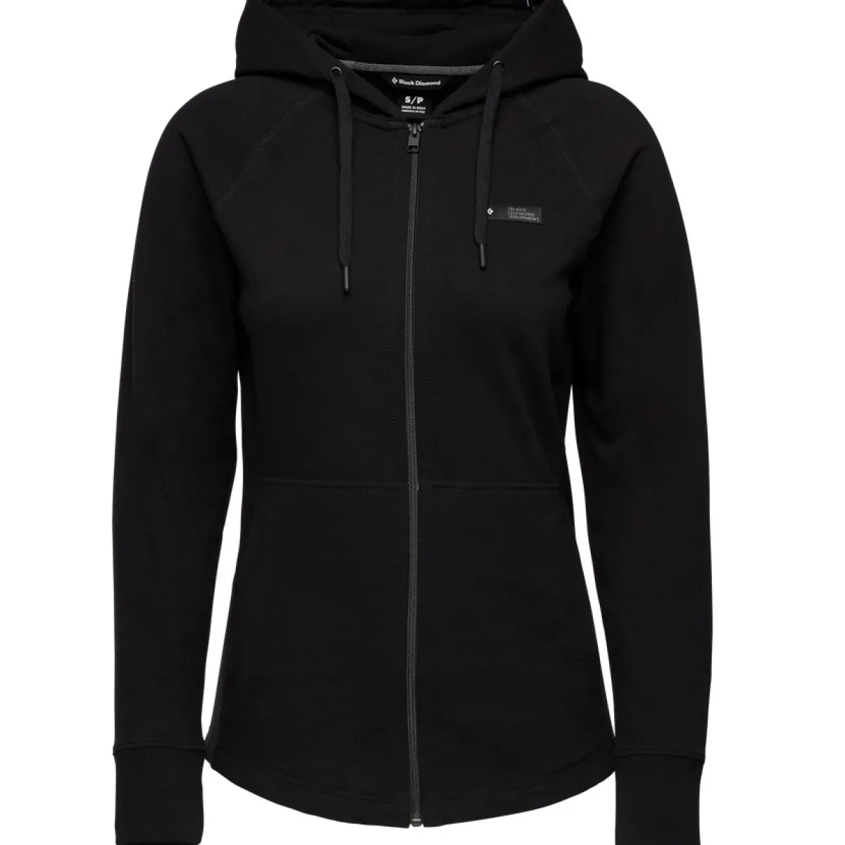 Black Diamond BD W Rise And Climb Fz Hoody women's sweater Black Outlet