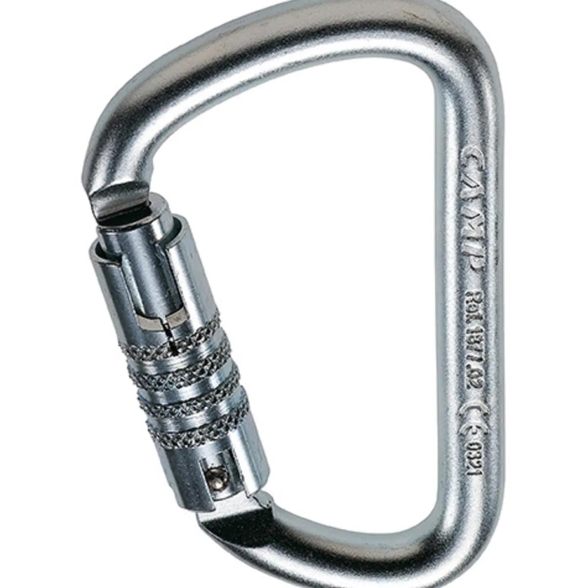 CAMP D Pro 3Lock triact lock carabiner for work at height Store
