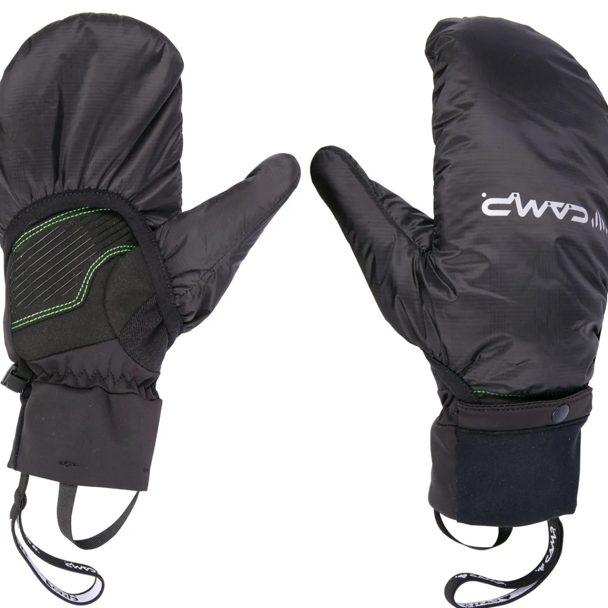 CAMP G Comp Warm ski-mountaineering gloves Black/Green Fluo Outlet