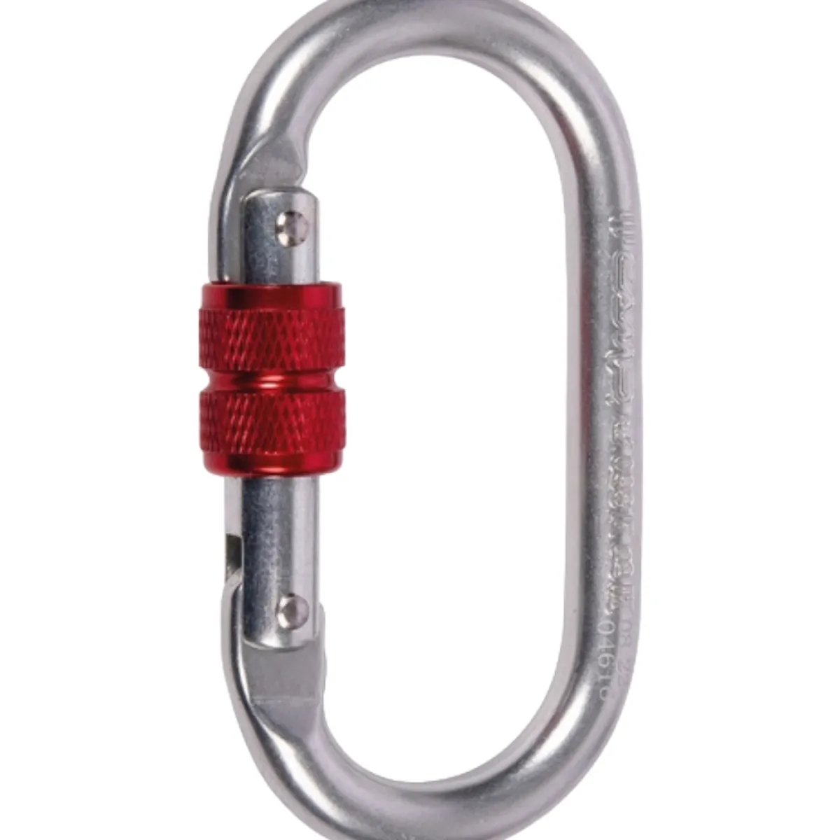 CAMP Oval Standard Lock screw-lock carabiner for work at height Best