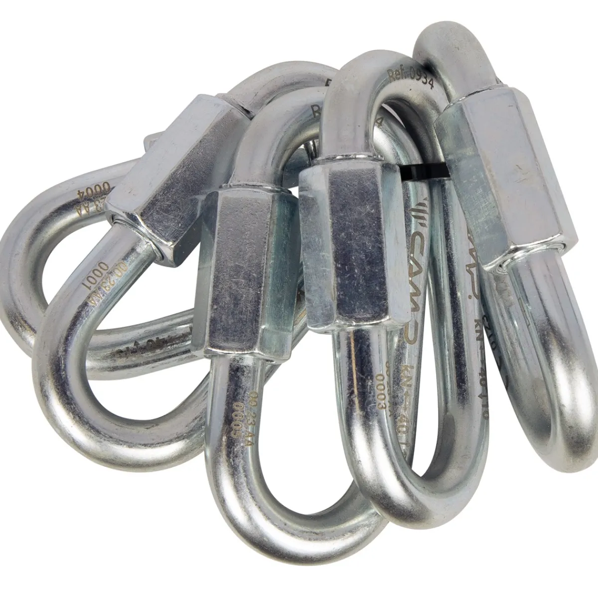 CAMP Set 5 Oval Quick Link Steel Ø8 mm 5 pack quick link Best Sale