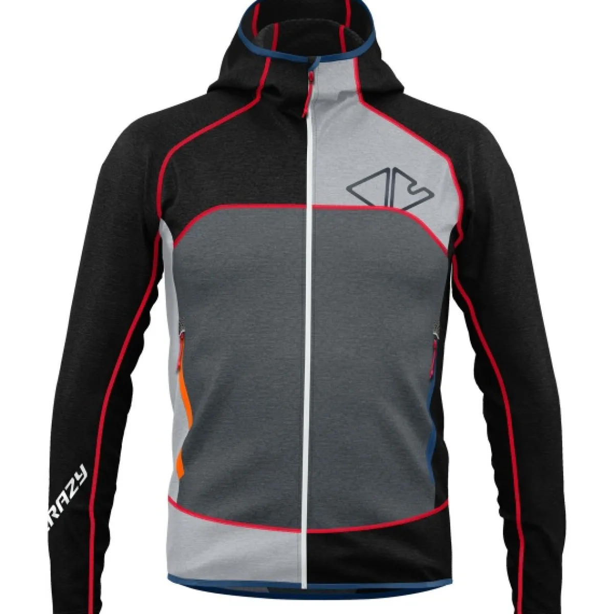 Crazy Idea JKT Resolution Light Man men's technical polar fleece Fire Red Outlet