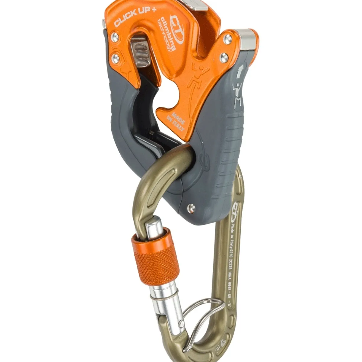 Climbing Technology CT Click Up + climbing belay device Light Blue Outlet
