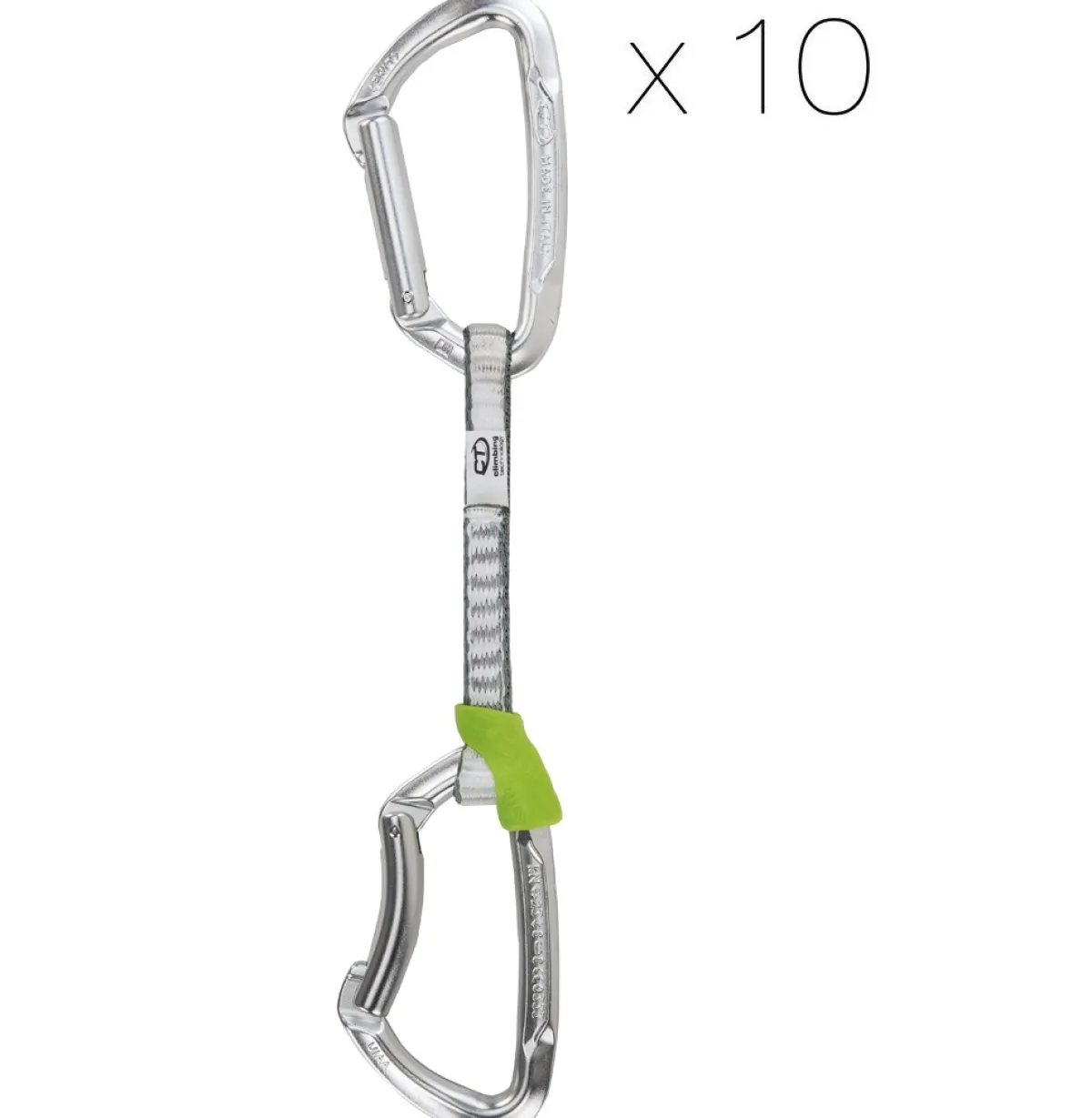 Climbing Technology CT Lime DY 10-Pack climbing quickdraws Store