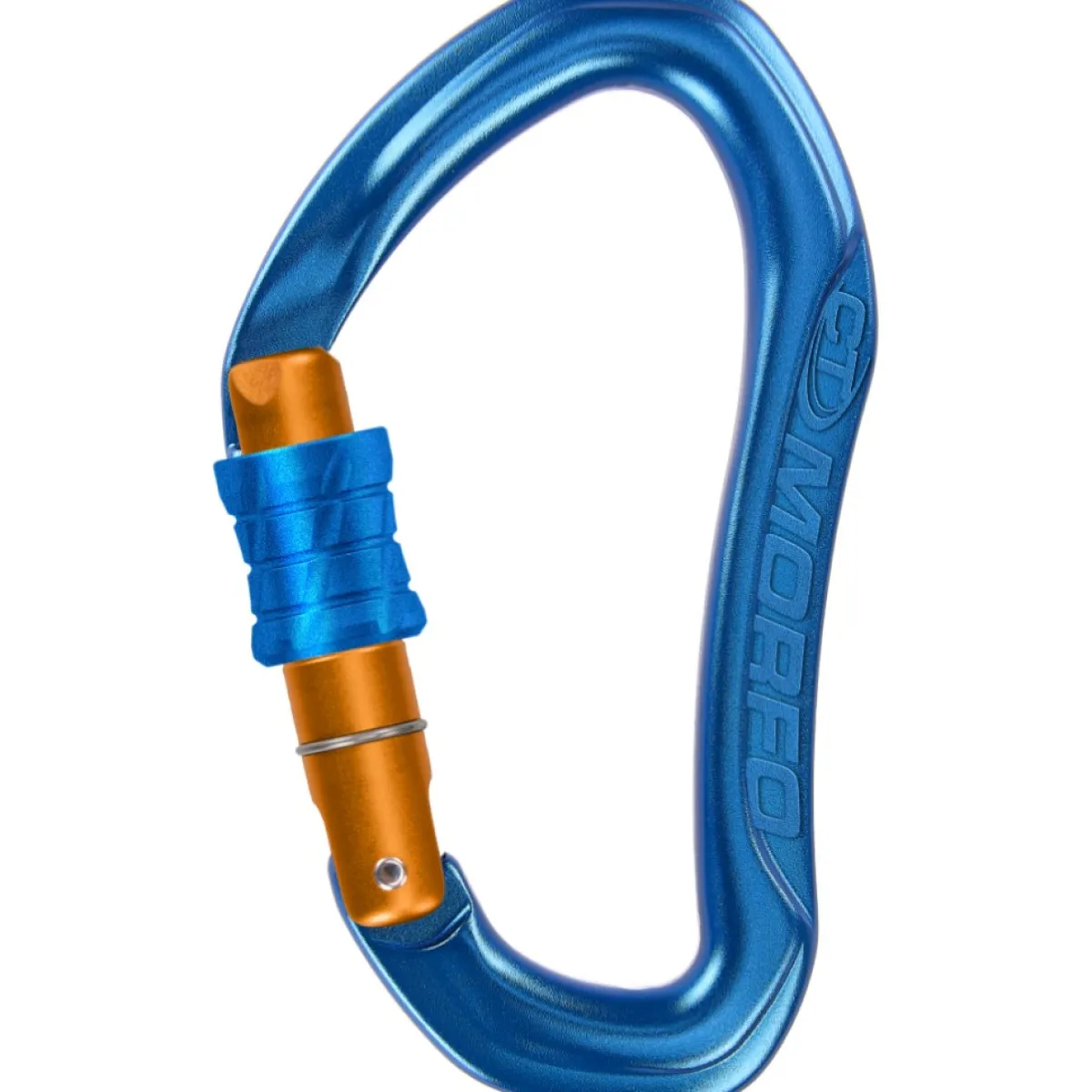 Climbing Technology CT Morfo SG screw gate climbing carabiner Blue/Orange Hot