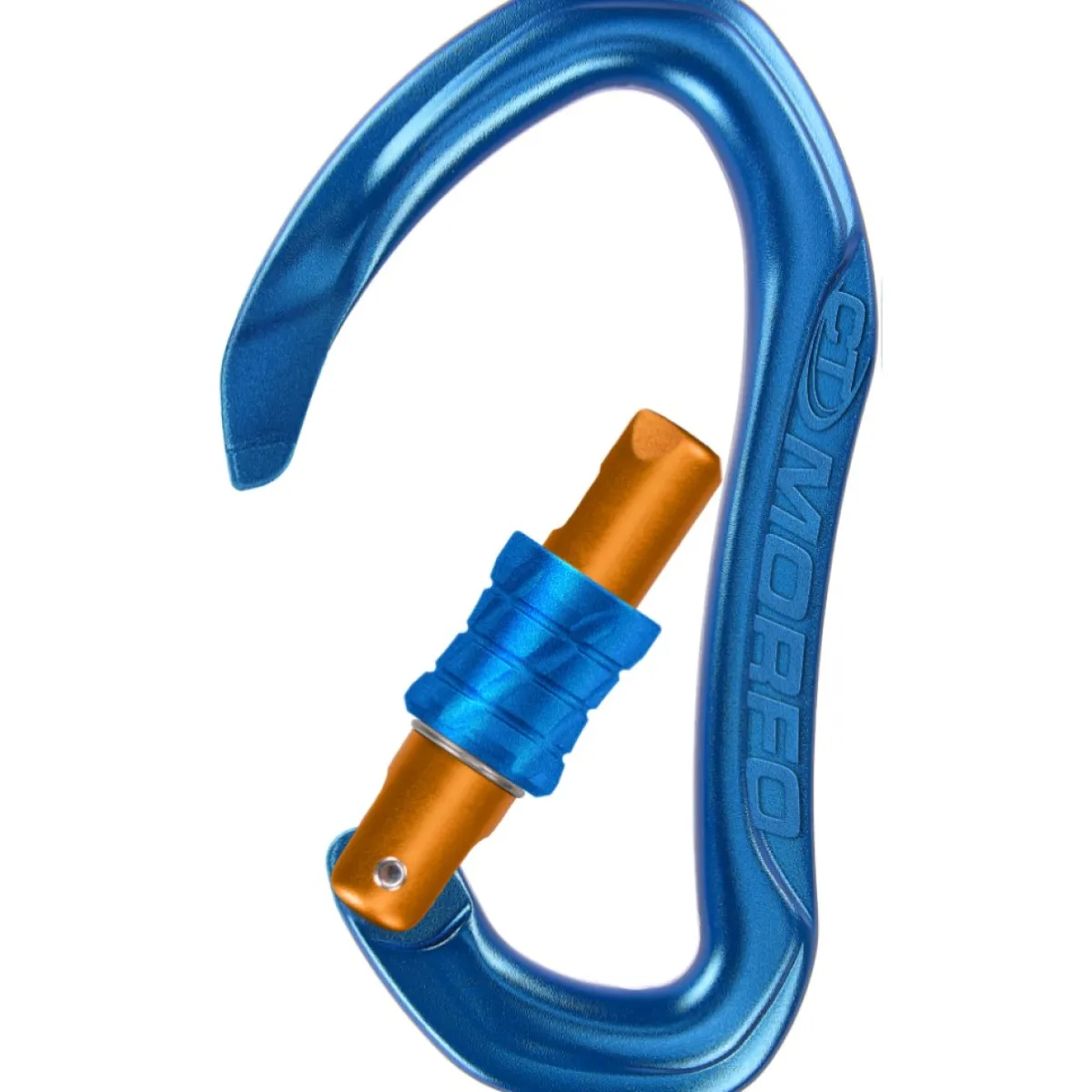 Climbing Technology CT Morfo SG screw gate climbing carabiner Blue/Orange Hot