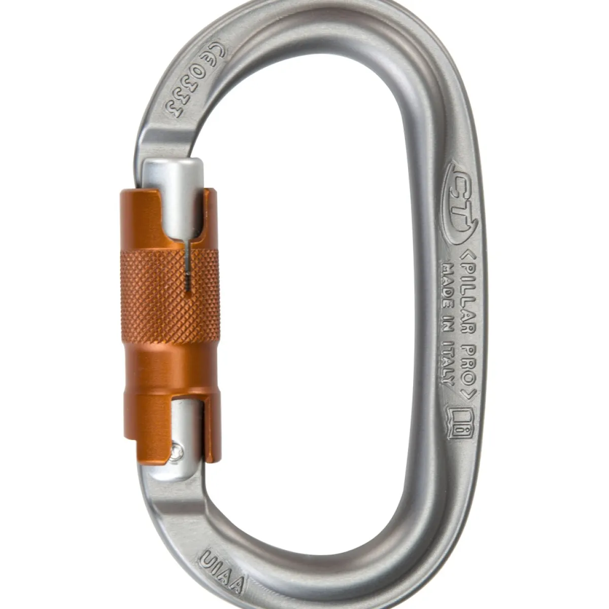 Climbing Technology CT Pillar Pro WG oval twist-lock climbing carabiner Best