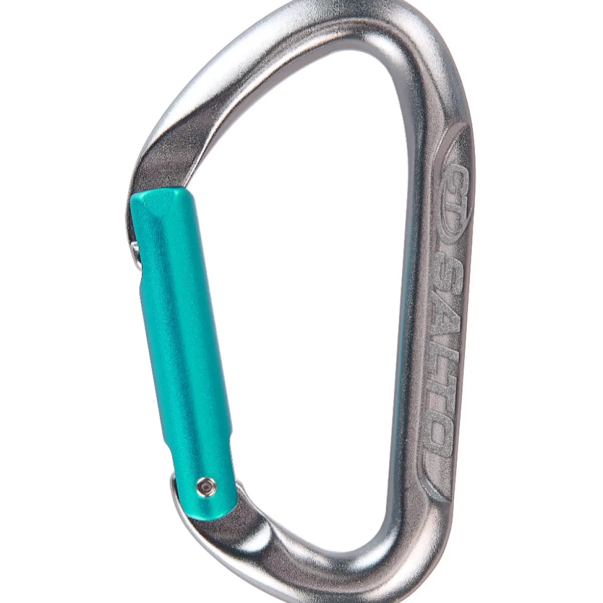 Climbing Technology CT Salto S climbing carabiner with straight gate Titanium/Blue Sale