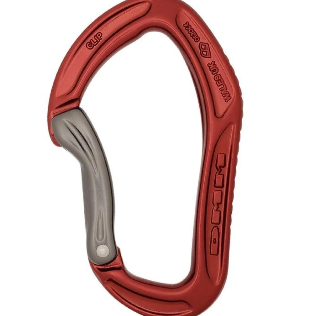DMM Alpha Sport Bent climbing carabiner with bent gate Red Store