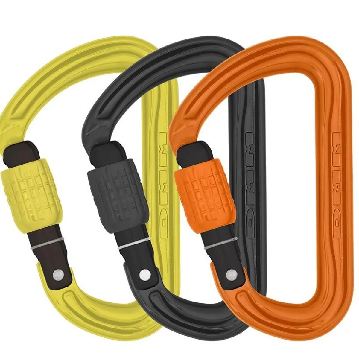DMM Shadow Screwgate Colour Pack set 3 climbing carabiners Blue/Red/Green Cheap