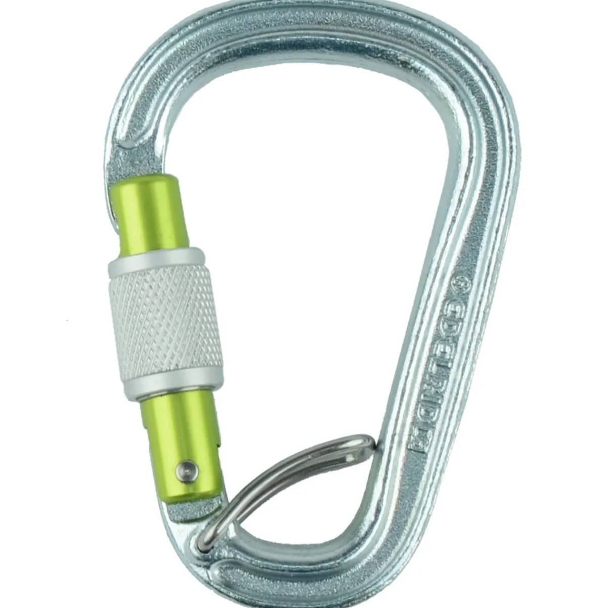 Edelrid HMS Bruce Steel Screw FG II screw gate climbing carabiner Outlet