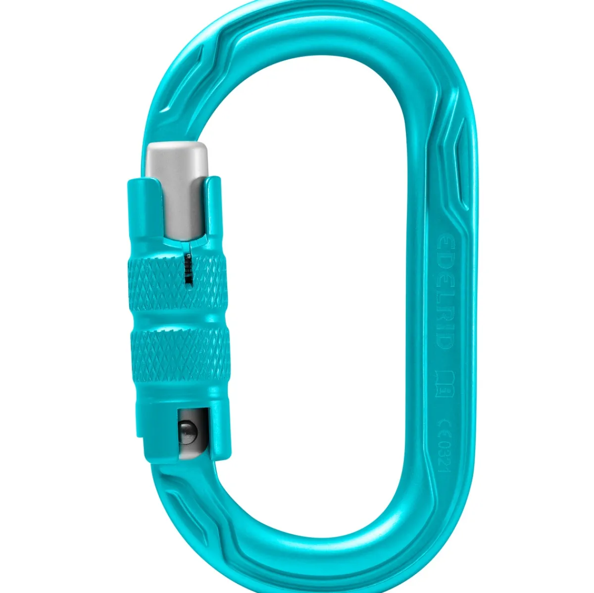 Edelrid Oval Power 2500 Triple II triact lock climbing carabiner Icemint Outlet