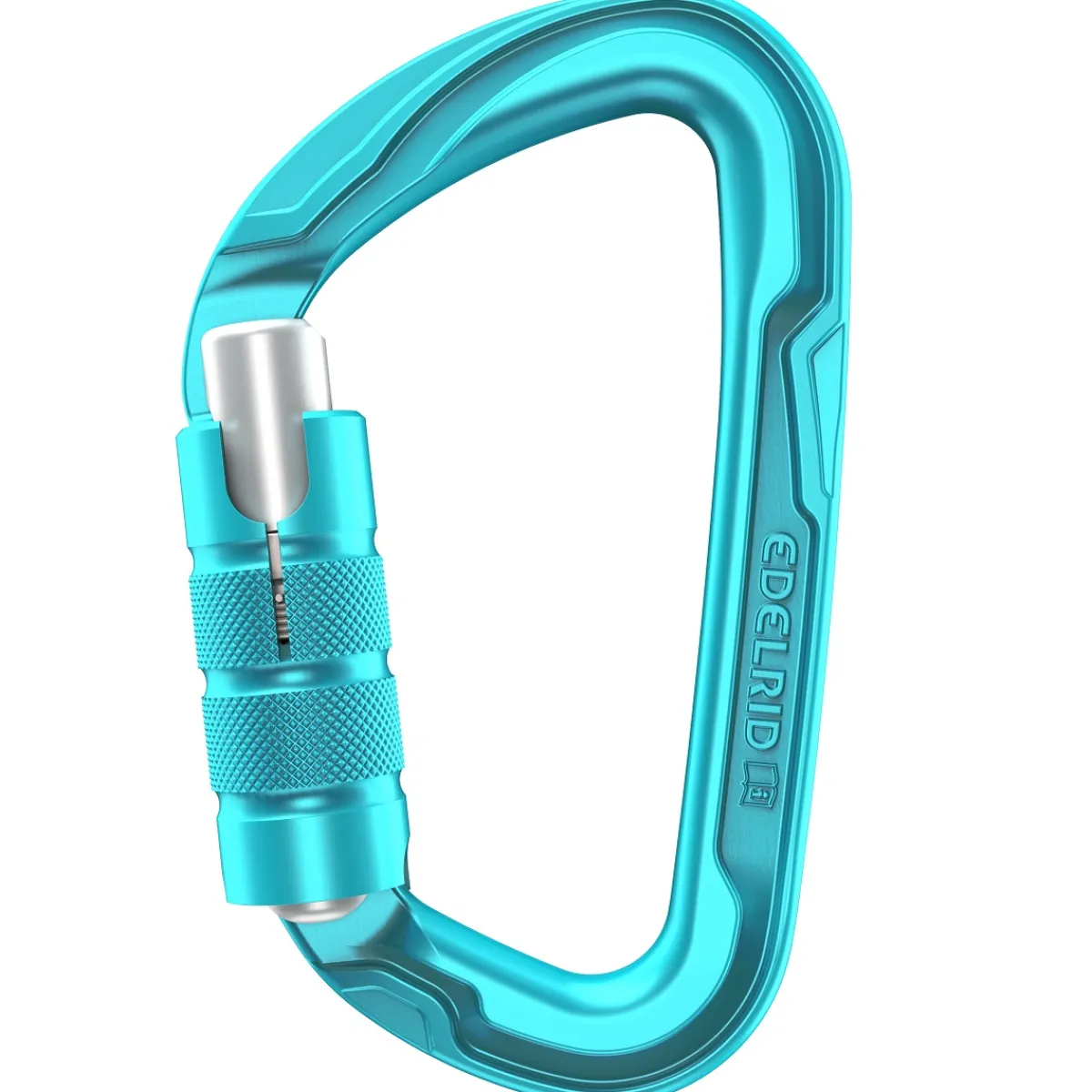 Edelrid Pure Triple III triact lock climbing carabiner Icemint Flash Sale