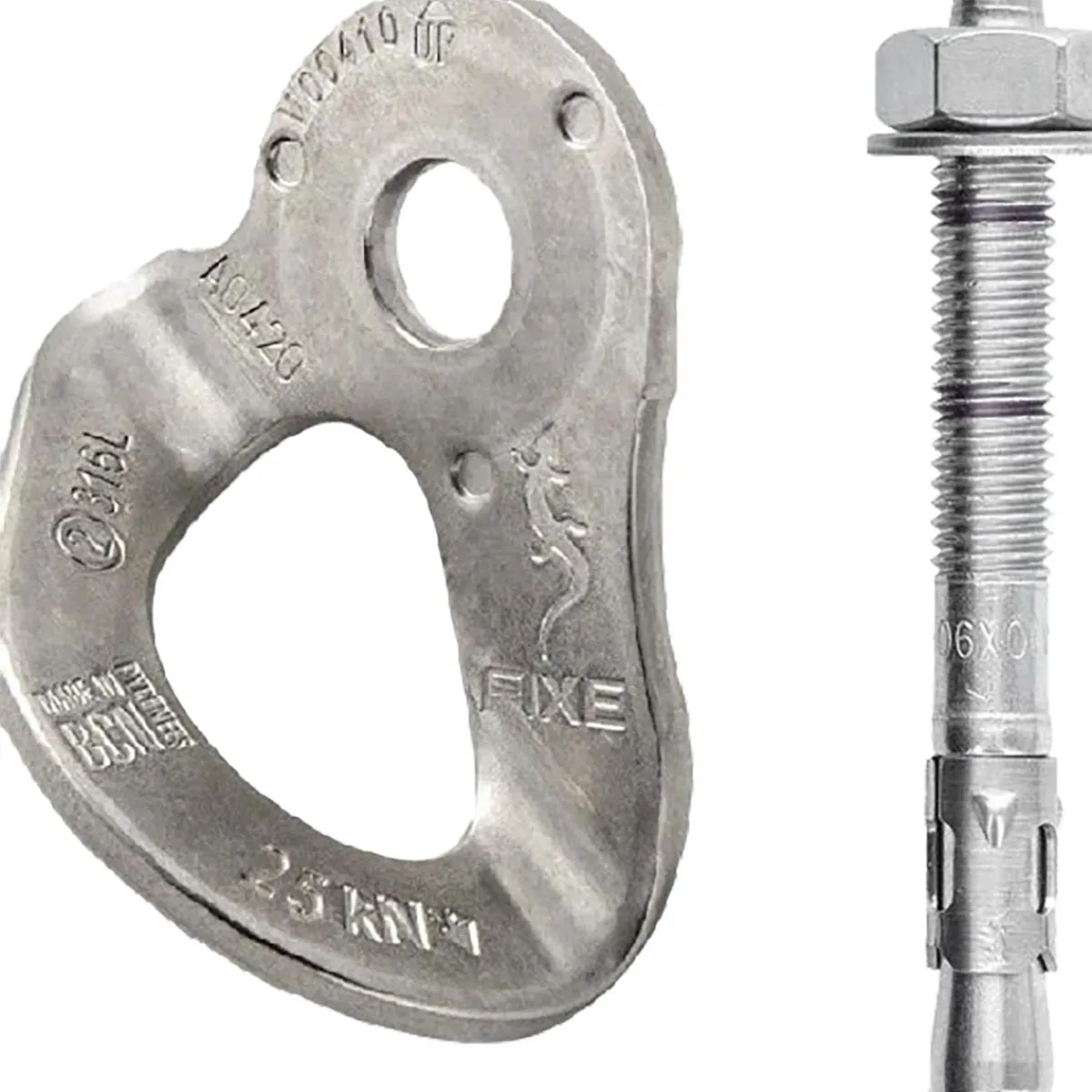Fixe 316L Expansion Bolt Ø12x90 mm + Hanger pack expanding bolt + plate Store