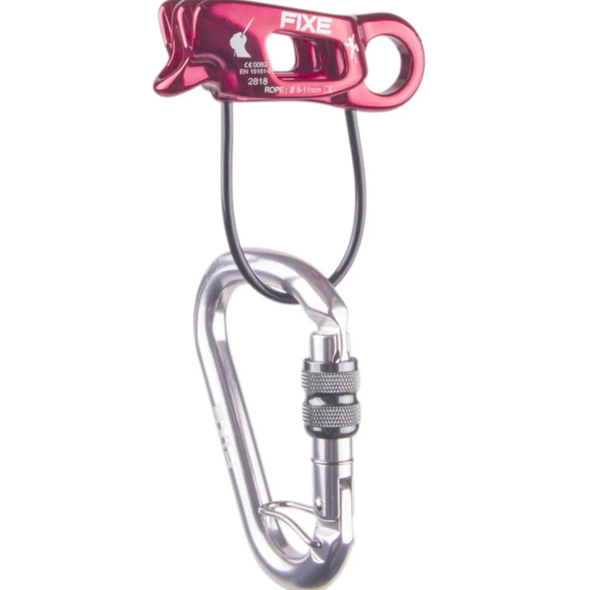 Fixe Miku Descender Pack belay device and hmw carabiner Flash Sale