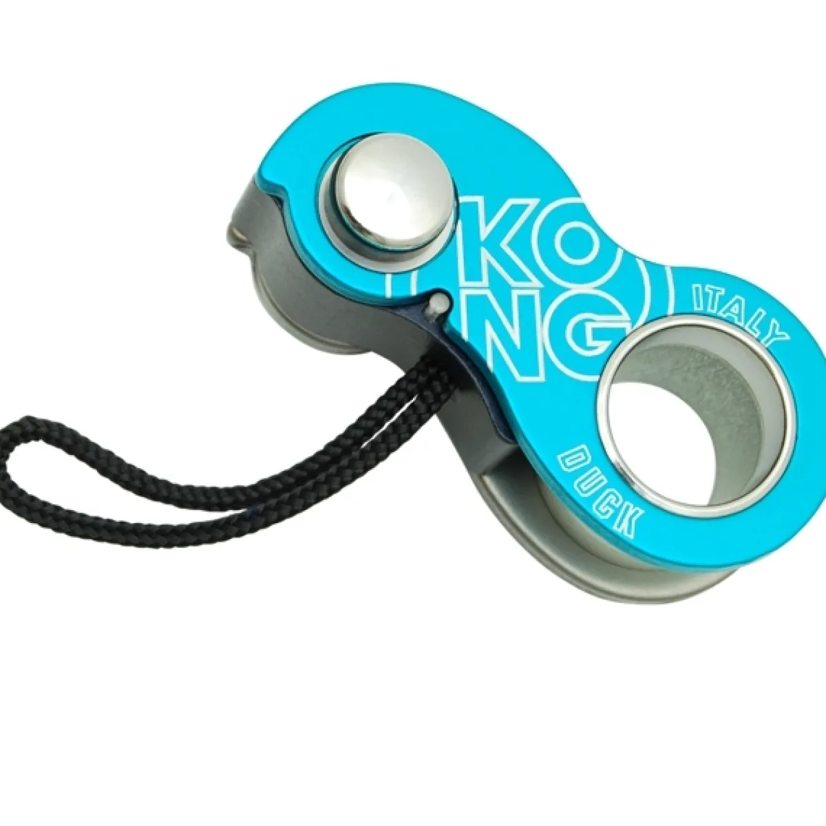Kong Duck climbing pulley ascender Black/Cyan Best