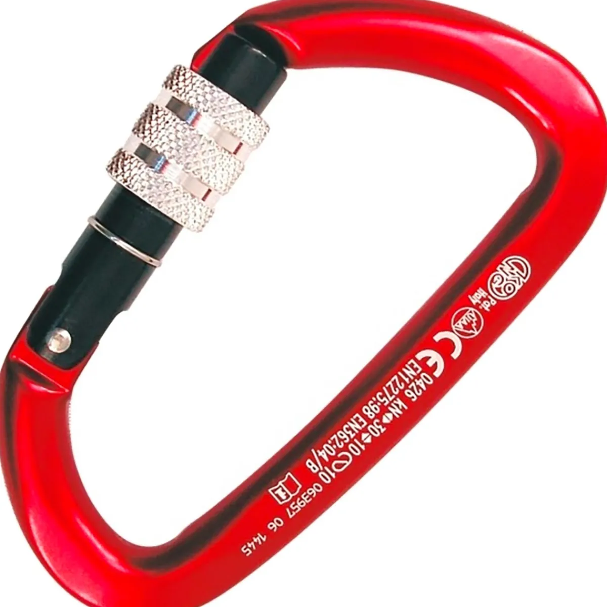 Kong Guide screw-lock climbing carabiner Outlet