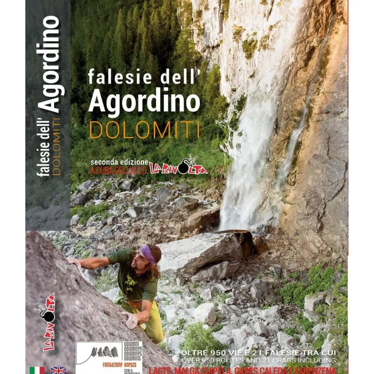 La Rivolta Falesie dell'Agordino Dolomiti climbing guidbook Sale
