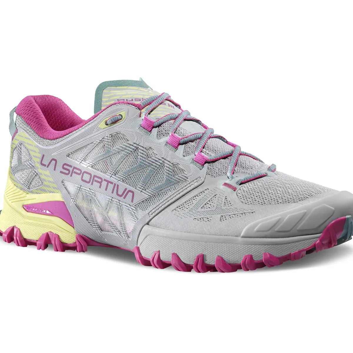 La Sportiva Bushido III Woman women's trail running shoes Moon/Springtime Best Sale