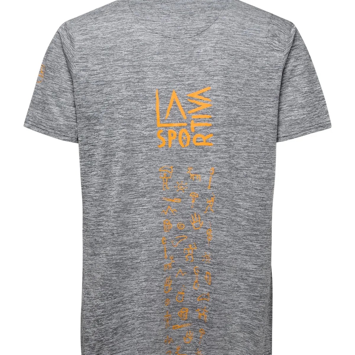 La Sportiva Cave Paint T-Shirt M men's t-shirt Carbon/Papaya Clearance