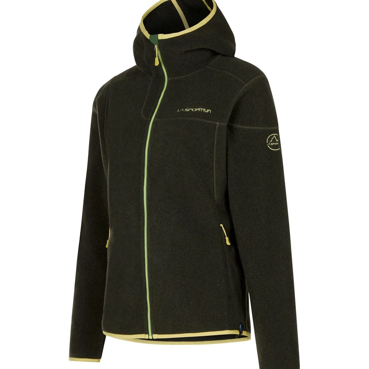 La Sportiva Iride Hoody W Women's technical polar fleece Forest/Green Banana Shop