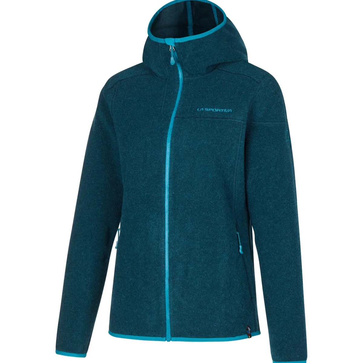 La Sportiva Iride Hoody W Women's technical polar fleece Forest/Green Banana Shop