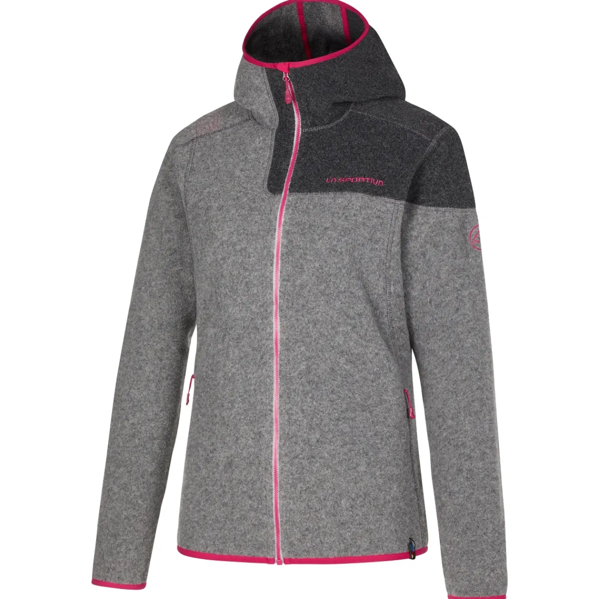 La Sportiva Iride Hoody W Women's technical polar fleece Forest/Green Banana Shop