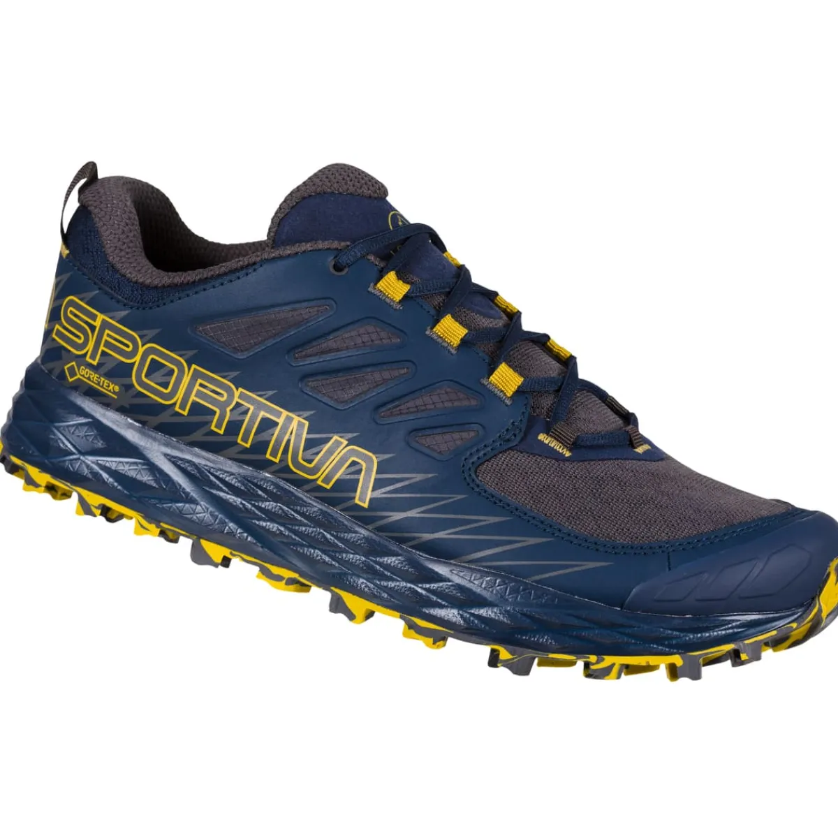 La Sportiva Lycan GTX trail running shoes Night Blue/Moss Clearance