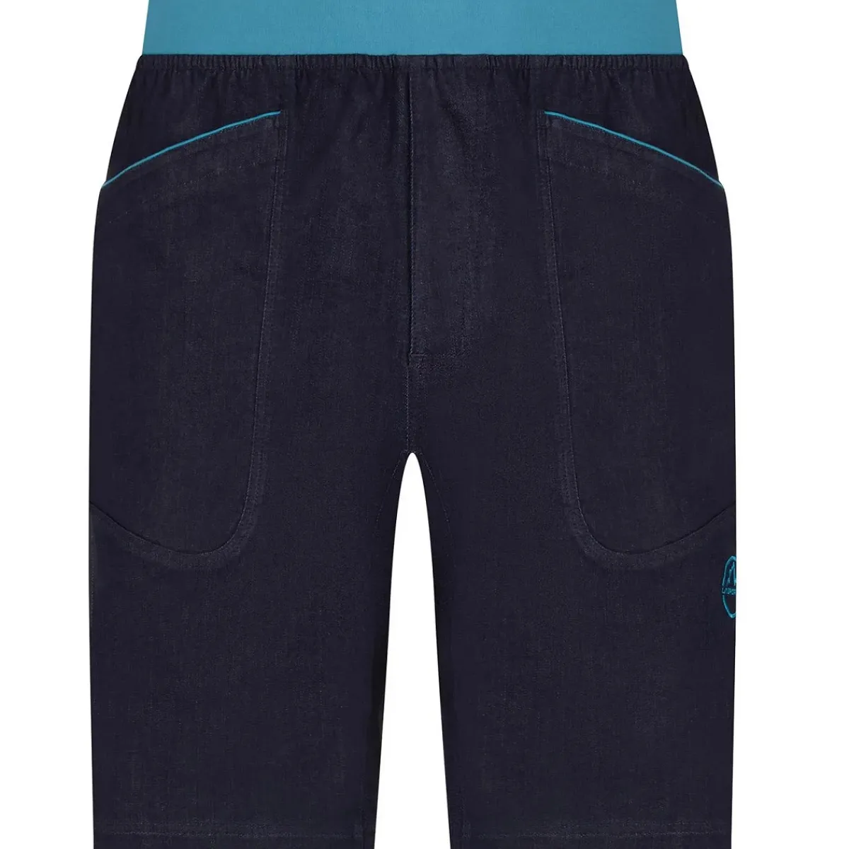 La Sportiva Mundo Short M men's shorts Jeans/Deep Sea Hot