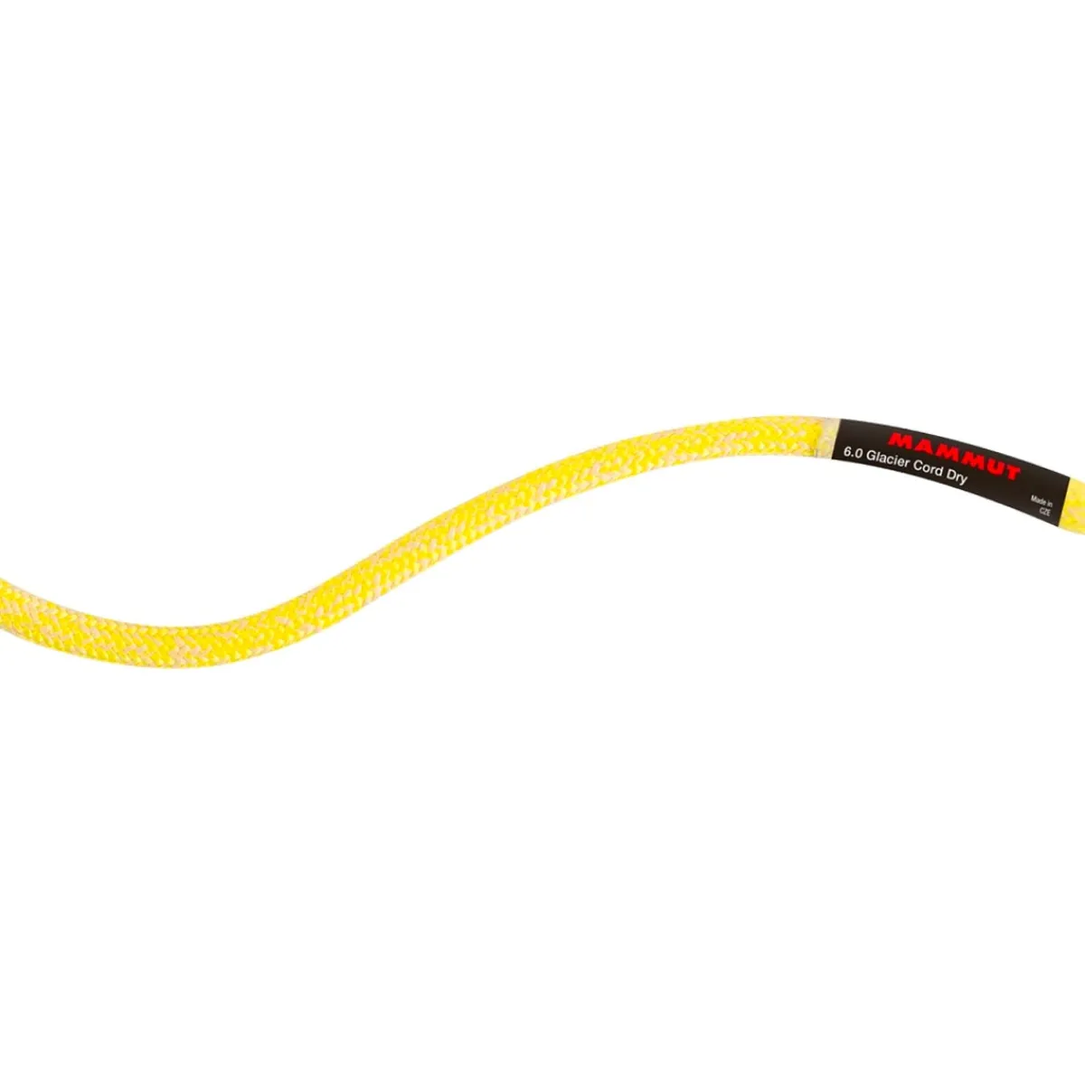 Mammut 6.0 Glacier Cord Dry hyperstatic cord Yellow Cheap