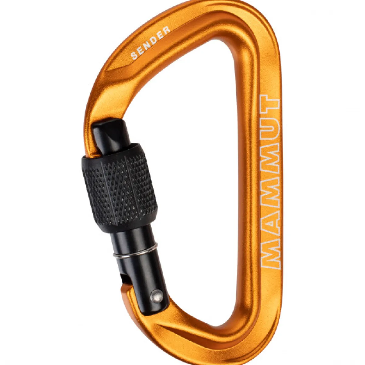 Mammut Sender Screwgate Carabiner climbing carabiner Gold Store