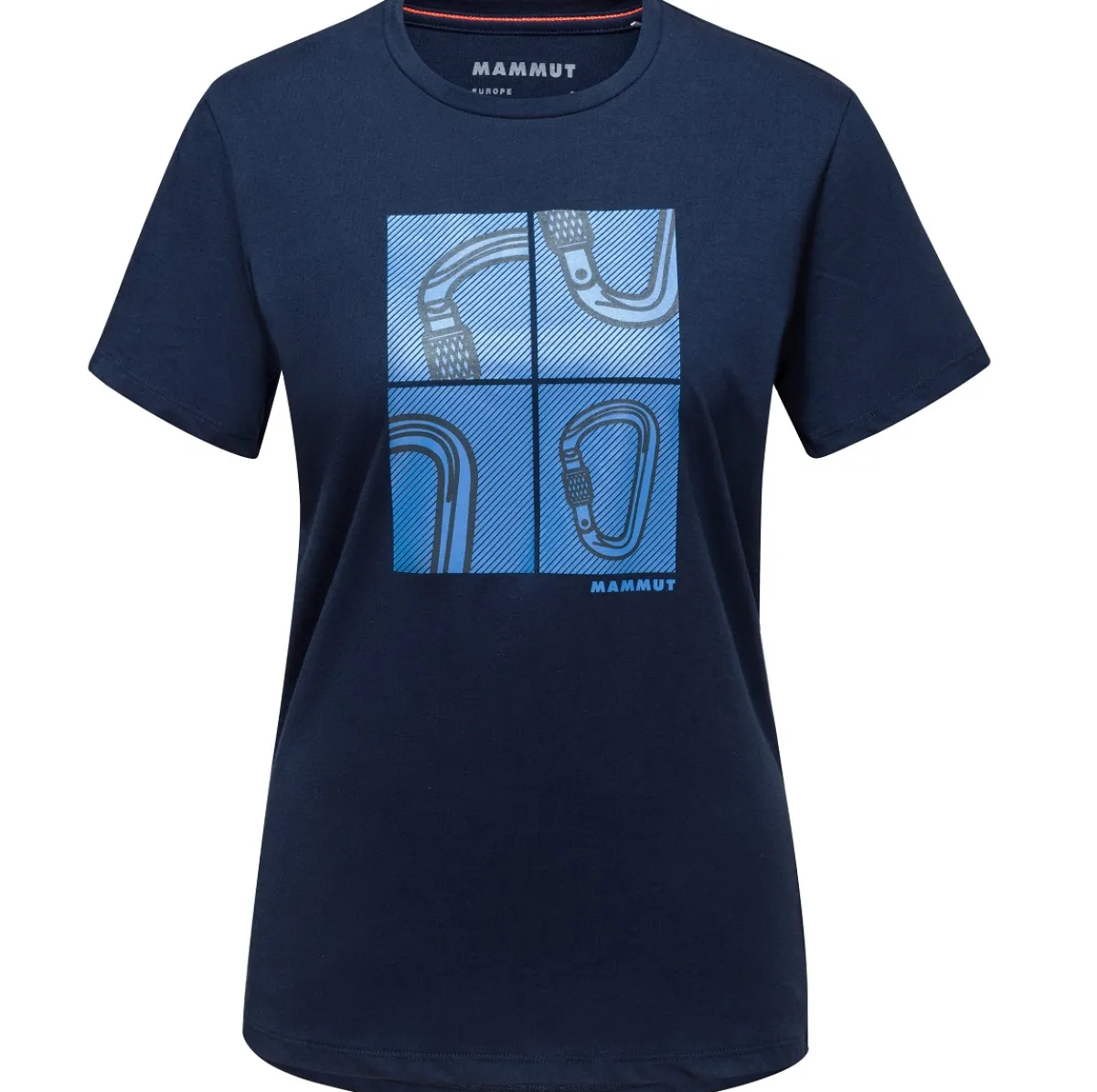 Mammut Sloper T-Shirt Women Carabiners women's t-shirt Flash Sale