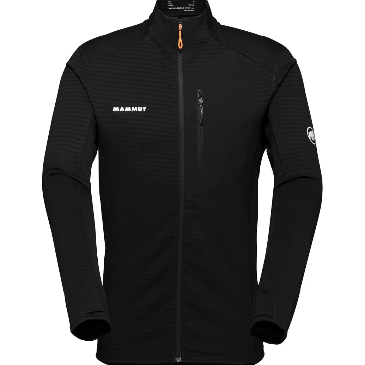 Mammut Taiss Light ML Jacket Men men's technical polar fleece Black Hot