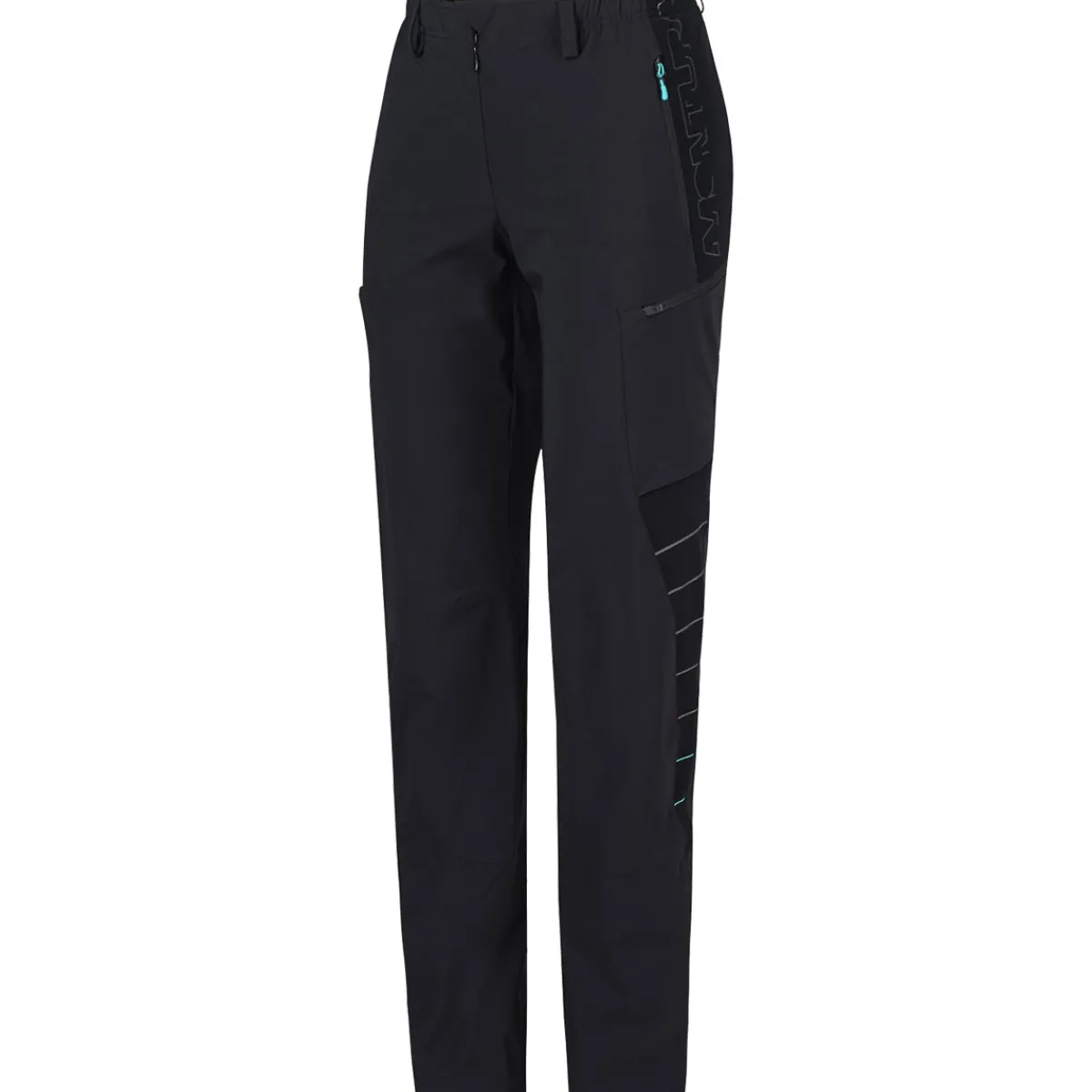 Montura Raise Pants Woman Women's Pants Nero/Care Blue Cheap