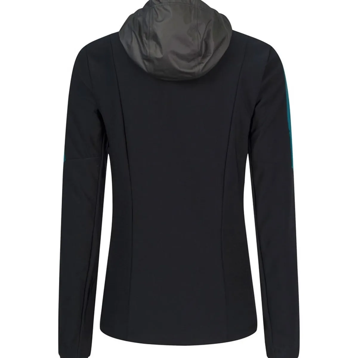 Montura Sporty Winter Hoody Jacket W. Women's technical polar fleece Nero/Baltic Shop