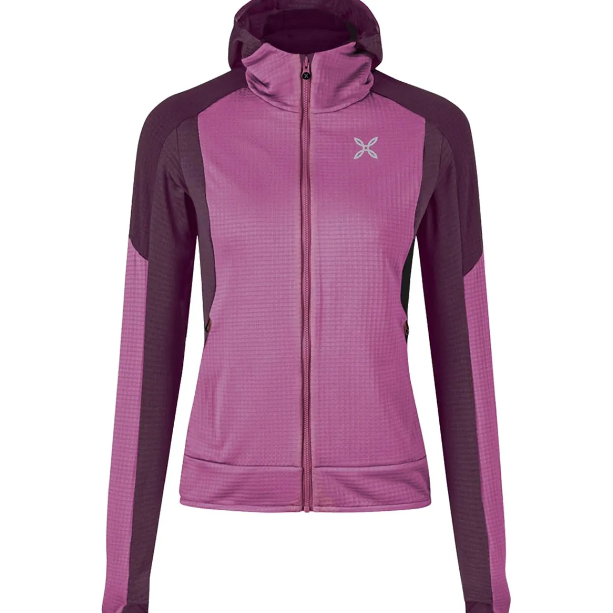 Montura Stretch Color 2 Maglia W women's zip-up hoody Baton Rouge/Vinaccia Store
