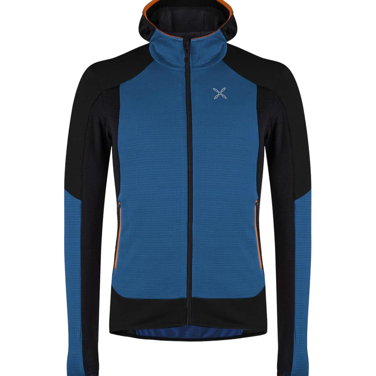 Montura Stretch Color 2 Men's Polar Fleece Deep Blue/Mandarino Best