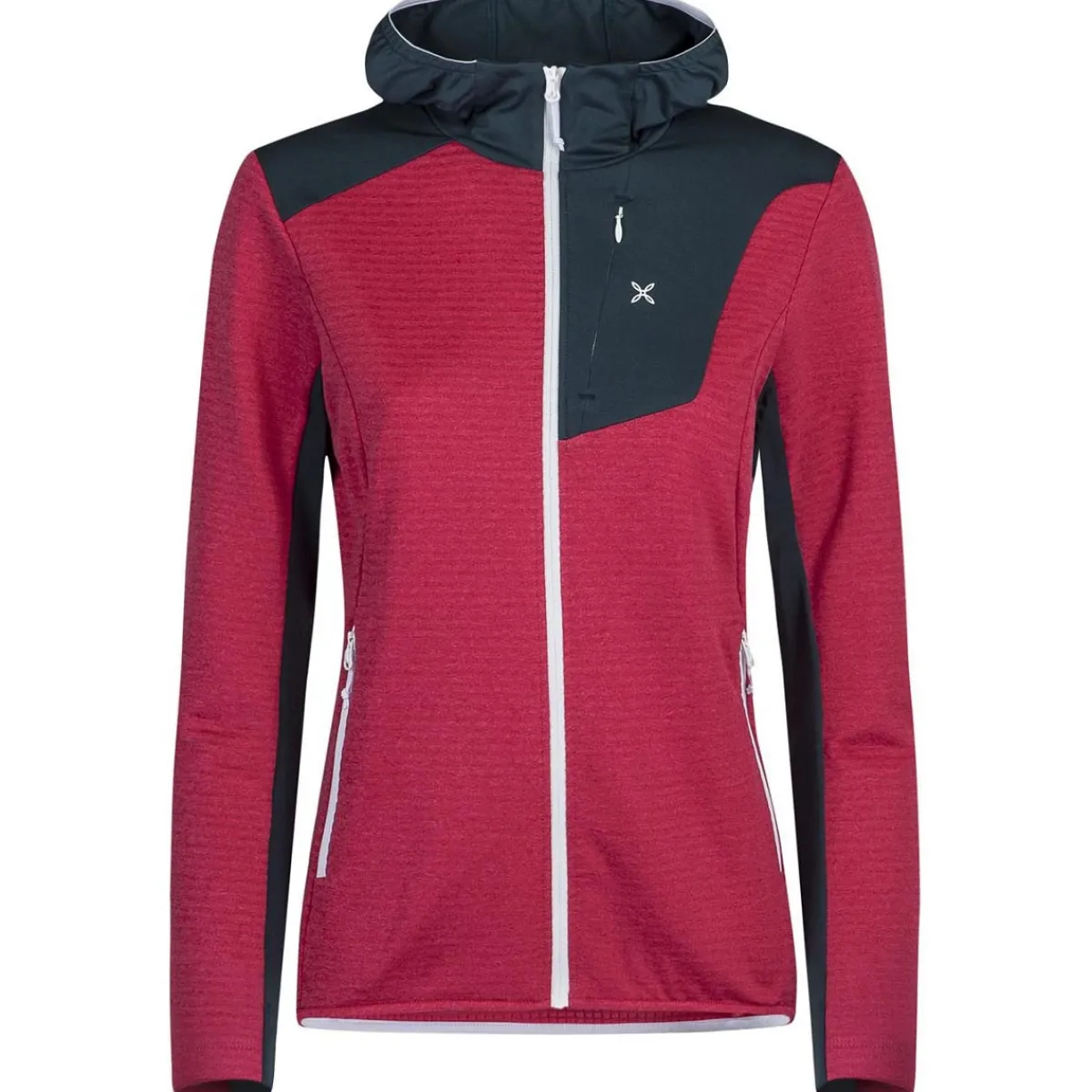 Montura Thermal Grid Pro Hoody Maglia women's technical polar fleece Nero/Tobacco Hot