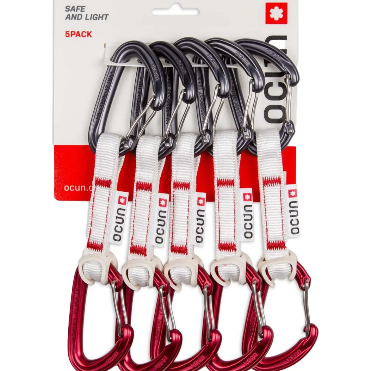 Ocun Kestrel QD Bio-Dyn-Ring 15 mm 5 pack climbing quickdraws Flash Sale