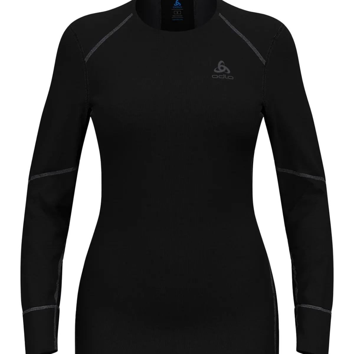 Odlo W X-Warm Top Crew women's long sleeve layer top Black Hot