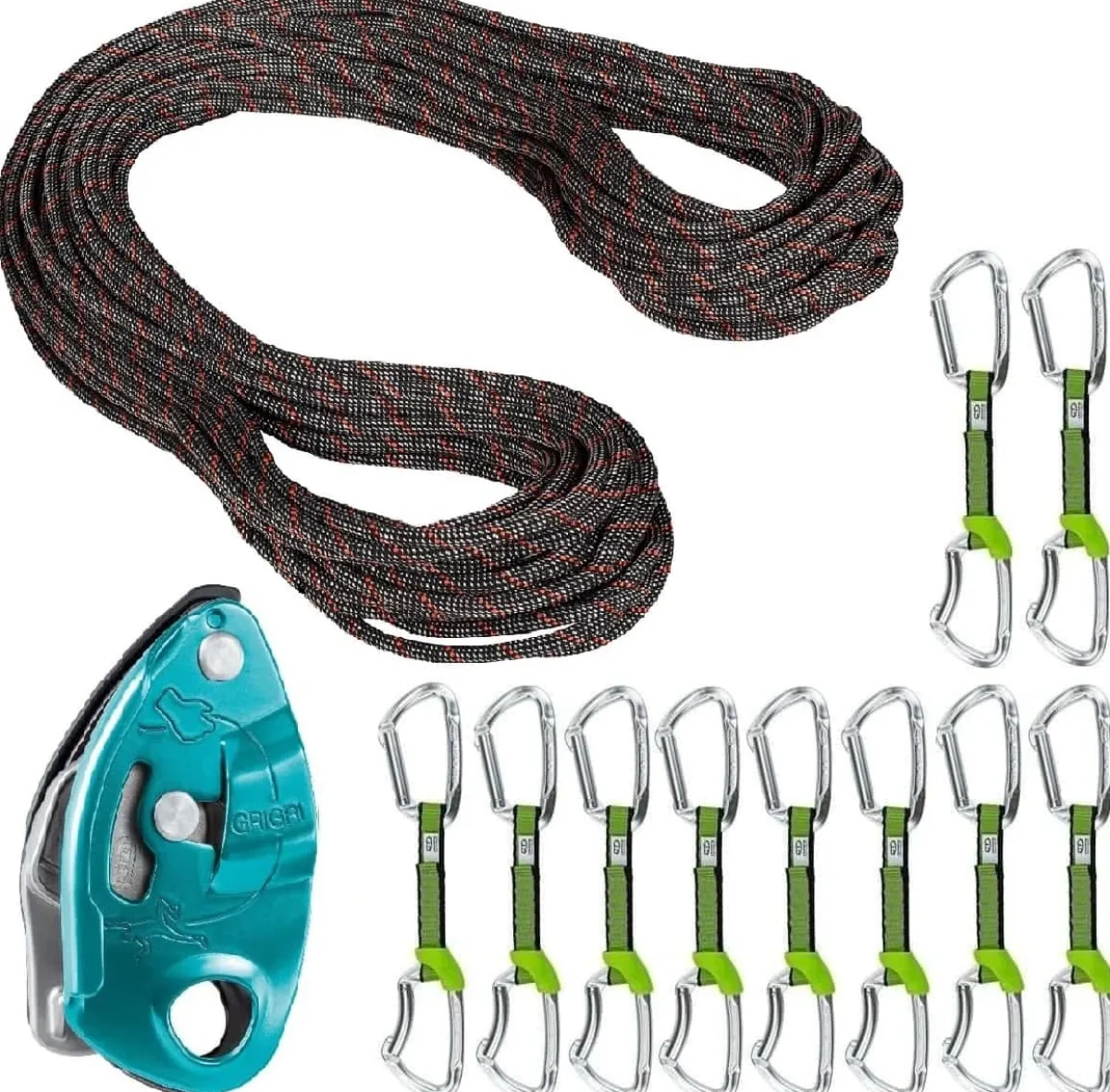 Mammut Oliunìd Deal Kit 9.8 Crag Classic Rope Lime NY GriGri Discount