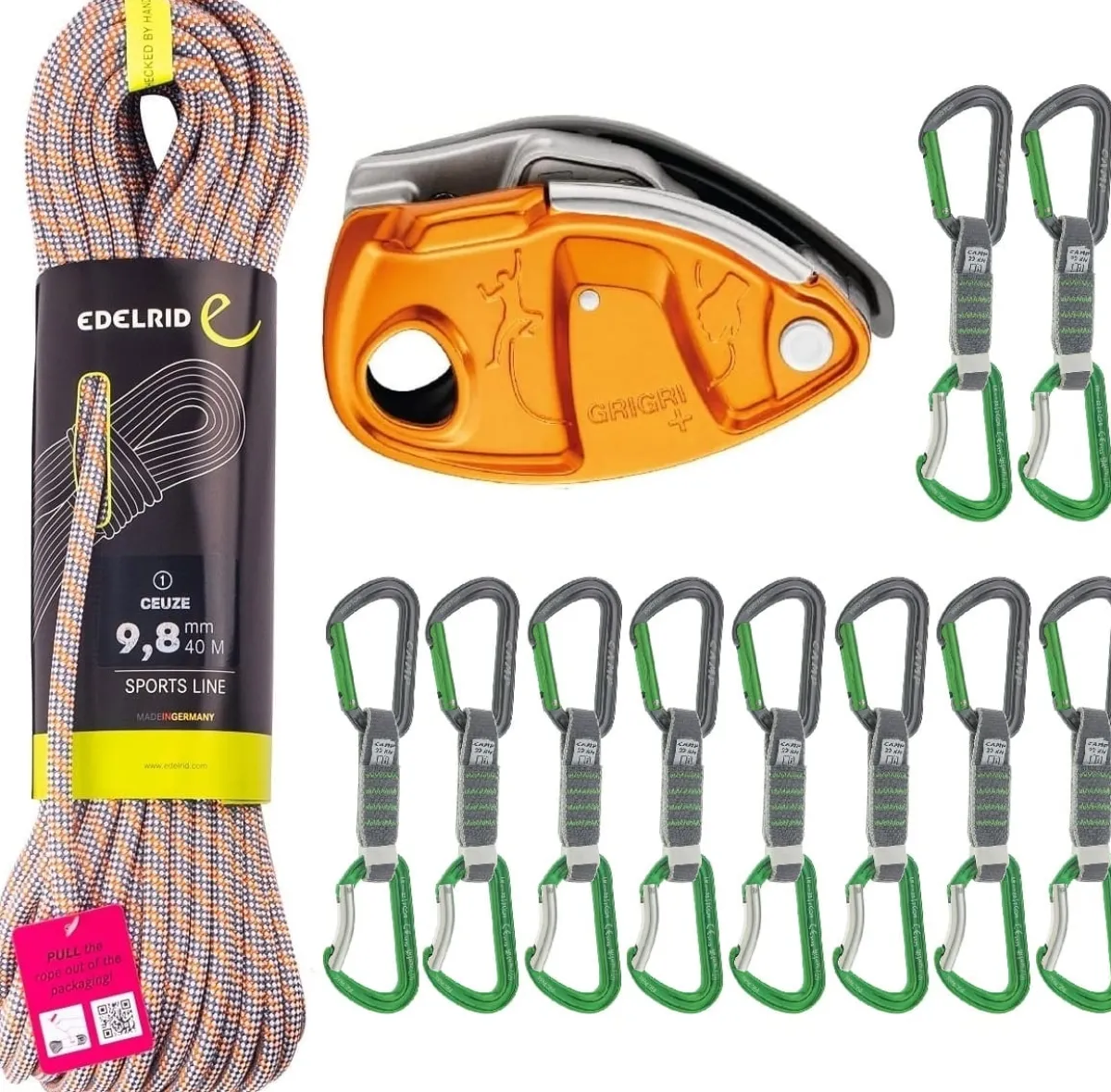 Edelrid Oliunìd Deal Kit Ceuze Photon Express KS GriGri Best Sale