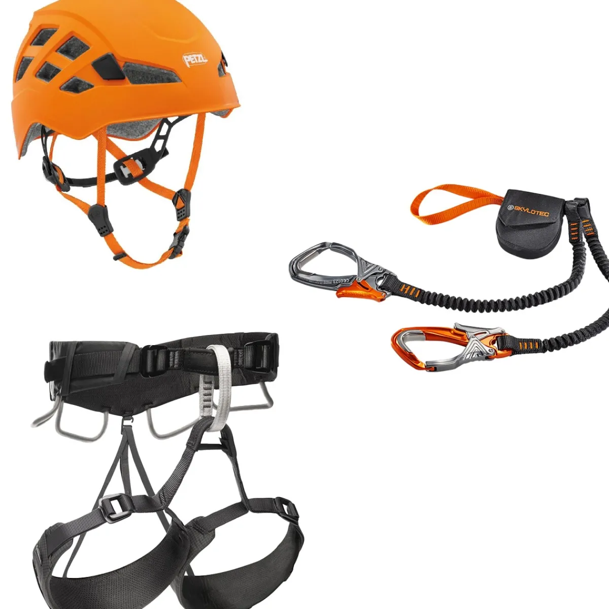 Oliunìd Deal Kit Skylotec Skyriser via ferrata set + helmet and harness via ferrata kit Cheap